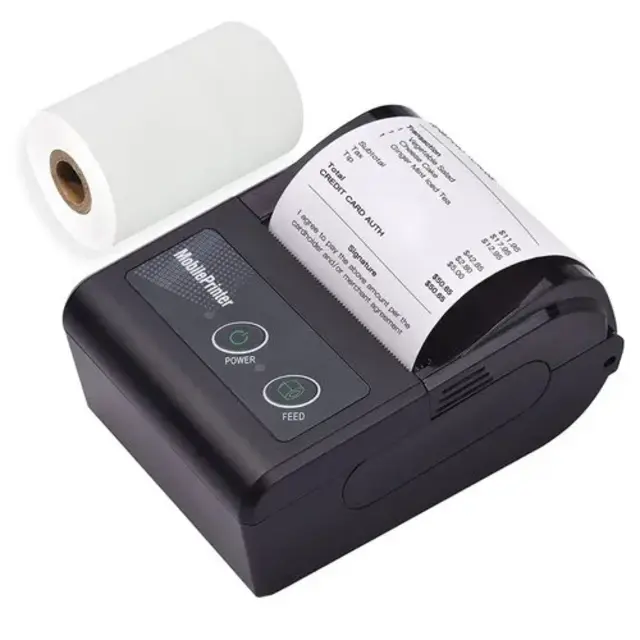 58mm Mini Portable Android Bluetooth Thermal Receipt Printer